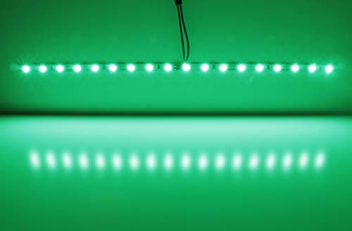iJDMTOY 18-SMD-5050 LED Strip Light Compatible with Car Trunk Cargo Area or Interior Illumination, Emerald Green - style: Emerald Green