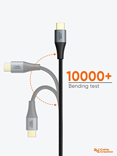 CableCreation Short USB C to USB C Cable 60W, USB C Charger Cable 0.8FT - size: 0.8FT, style: C to C