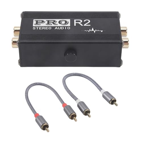 Ground Loop Audio Isolator Noise Suppressor Isolator Audio Signal Noise Reducer for PC