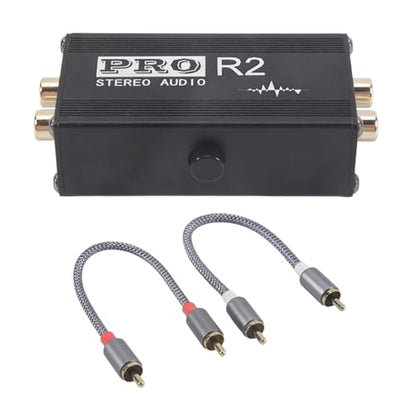 Ground Loop Audio Isolator Noise Suppressor Isolator Audio Signal Noise Reducer for PC