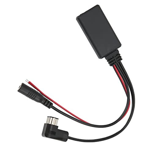 Tbest IP Bus Bluetooth Aux with Mic,IP-Bus Bluetooth,Car Music Adapter,Bluetooth 5.0 Stereo Music Player AUX Adapter Cable with Microphone Replacement for Pioneer Radio IP-Bus