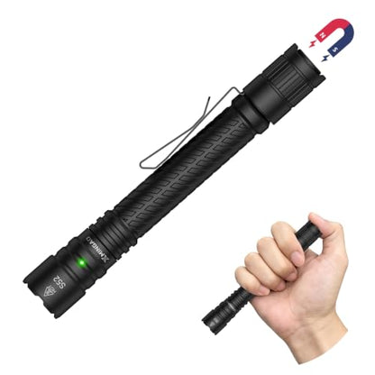 S52 EDC Rechargeable Tactical Pen Light, 1200Lm Magnetic Pocket Light