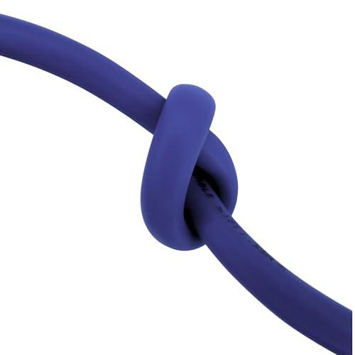 Sky High Oversized 1/0 Gauge AWG Big 3 Upgrade Blue/Black Electrical Wiring Kit - color: Blue/Black