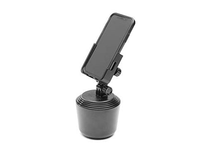 WeatherTech CupFone Two View – Adjustable, Universal Cup Holder Phone Mount Car & Truck Accessory – Best Design for iPhone & Smartphone Charging – Violet Metal Knobs - color: Violet
