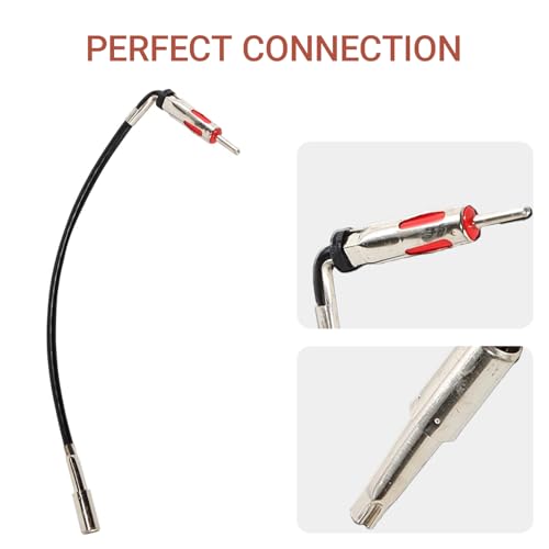 Radio Wire Harness with Antenna Adapter Fit for 1989-2002 Chevy GMC Buick, Stereo Receiver Install Connector Kit, Audio Navigation DVD Tail Line