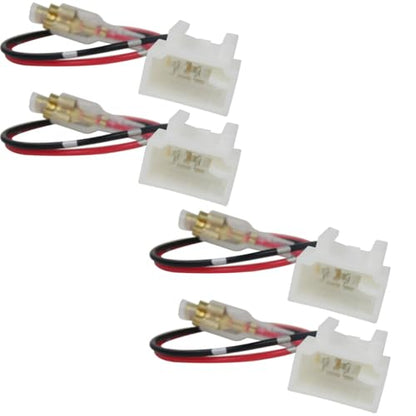 New 4pcs Car Door Speaker Wiring Harness Adapter Connector Plug Wires Fit for Subaru 2015-2020 WRX STI & for 2012-2019 Outback Legacy,by XSPANDER