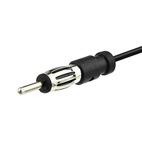 Bingfu Universal Car Stereo FM AM Radio Antenna Magnetic Base Aerial for Vehicle Truck SUV Truck RV Marine Boat Car Stereo Audio Radio Head Unit CD Media Receiver Player