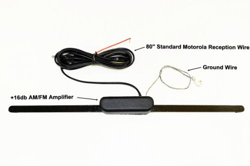 Universal Hidden Style AM-FM Radio Antenna for (Boat's-Hot Rod's-Golf Cart's-Dune Buggies-Harley's-Motorcycle's-Camper-Trailer-Motorhome-ATV-UTV-Recreational Vehicle's)