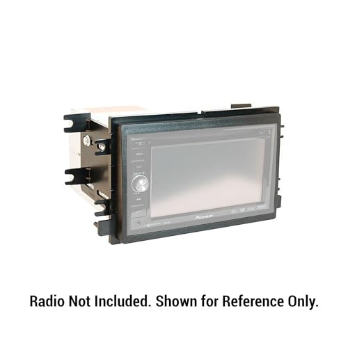 Scosche FD1426B Double DIN Radio Install Dash Kit Compatible with Select 2004-10 Ford, Lincoln and Mercury Vehicles - Aftermarket Car Stereo Installation Kit - See Guide in Images to Verify Vehicle - style: Dash Kit
