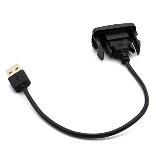 MOTONG USB Power Socket Car Charger Compatible with Toyota VIGO,Male to Female USB Car Charger Adapter(40 * 20mm)