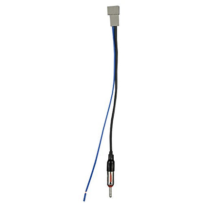 Metra 95-7861 Double DIN Installation Dash Kit for 2003-2008 Honda Pilot & Metra Electronics 40-HD10 Factory Antenna Cable to Aftermarket Radio Receivers for Select Honda/Acura Vehicles - style: Kit + Cable
