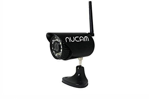 NUCAM 32GB Wireless Portable Magnetic Base Battery Powered RV/Trailer/Truck Hitch Backup Camera NuCam WR Surveillance IP Camera w. 1/4"-20 UNC Hole, Motion Detection Recording Night Vision