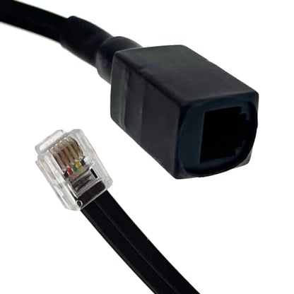 1.5 Meter 8 Pin RJ45 Removable Microphone Speaker mic Extension Cable (4.9 feet) - size: 4.9 feet