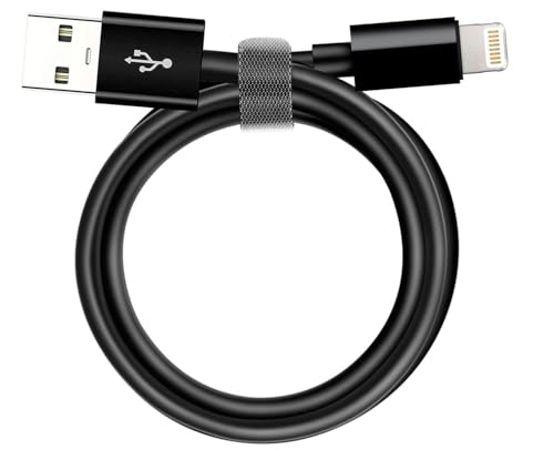 6ft Car Carplay Cable for iPhone 14, USB A to Lightning Cable for iPhone 14, 14 pro max,13,Plus,SE 2nd/12/11/Xs/XR, iPad 4/5/ 6/7/8, Mini 2/3/4/5, Air 2/3 Charger Cord, Car Charging Cable (Black) - color: Black, size: 6FT, style: USB A to Lightning