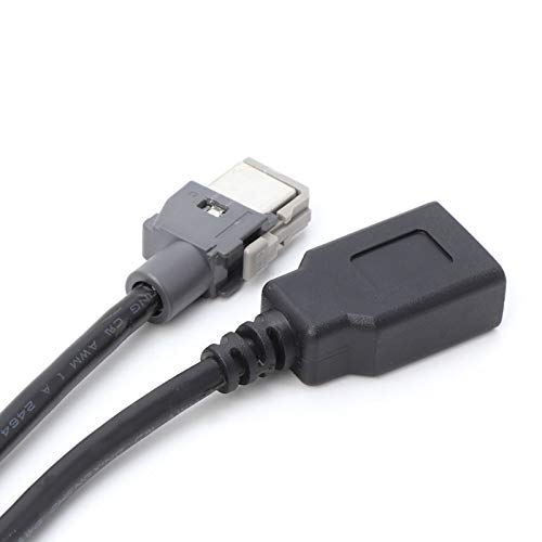 Aftermarket Android Car Radio Stereo 4 Pin Original USB Cable Adapter Male to USB Plug Connector Cord Compatible for KIA Hyundai Tucson Elantra Mistra - style: Male to USB Adapter