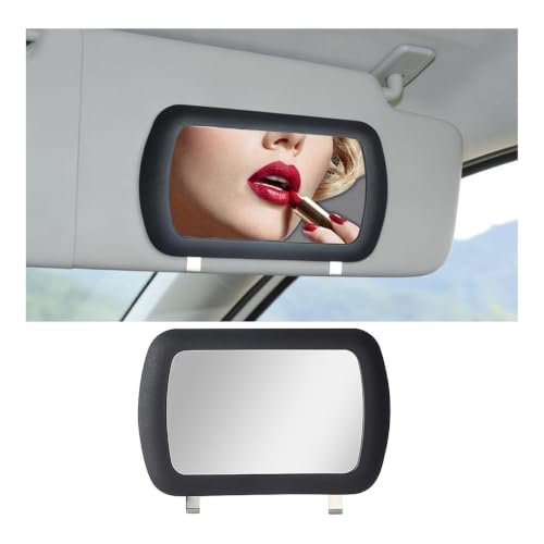 Car Visor Mirror for Sun Visor,HD Mirror for Car Visors as Cars Mirrors Easy to Make Up,Clip-on Cars Sun Visors Mirrors Automotive Accessories for Auto Truck SUV