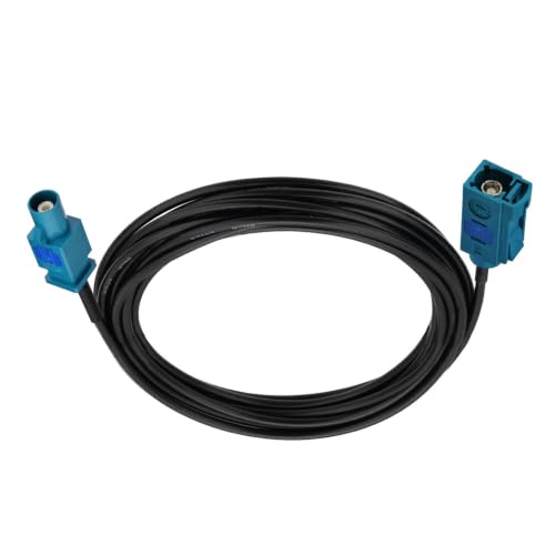 Superbat Fakra Z Cable Extension 10ft, Coaxial Male to Female GPS Antenna Cable Cord for Car Stereo Radio, Sirius XM, DAB, Backup Reverse Camera