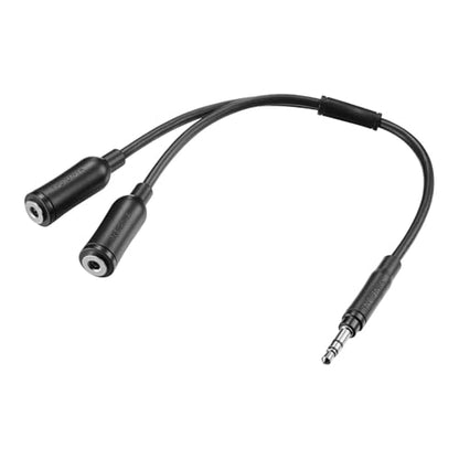 INSIGNIA Premium Audio Cables & Components – High-Fidelity Sound, Durable Materials, Compatible with Home Theater, Studio & Hi-Fi Systems (3.5mm Dual Headphone Spiltter, One Size) - color: 3.5mm Dual Headphone Spiltter, size: One Size