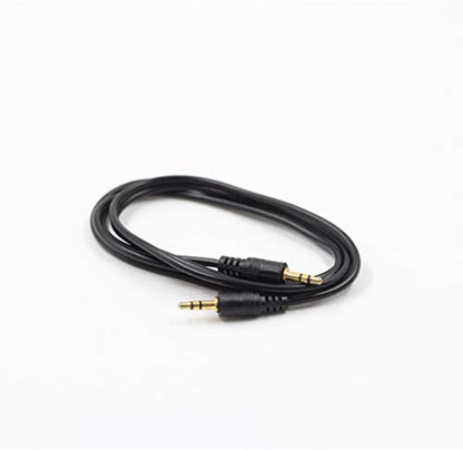 DTOL Aux Cable 3.5mm Audio Cord for Car Heavy Duty Male to Male Jack Auxiliary Cord Extension Adapter for Apple iPhone, Android for Samsung Galaxy, Headphones (3.5mm Male to Male Cable 5 Feet)