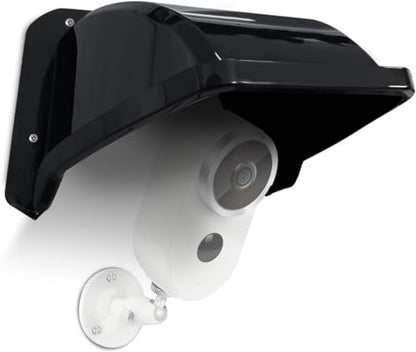 Universal Security Camera Sun Rain Cover Shield, Backup Camera Shield - size: ABS Black Camera Cover