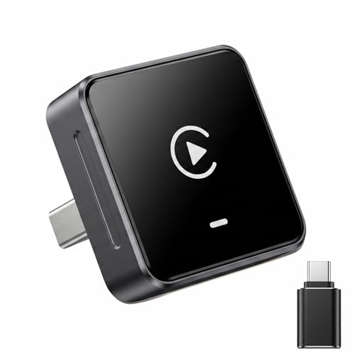 Nexustratix Wireless CarPlay Adapter for iPhone & Android, Plug and Play