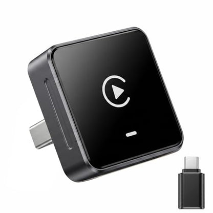 Nexustratix Wireless CarPlay Adapter for iPhone & Android, Plug and Play