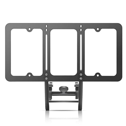 2023-2017 Model 3 License Plate Mount, Height-Adjustable & NO Drilling Front License Plate Holder with Anti Theft Features - size: 2017-2023 Model 3