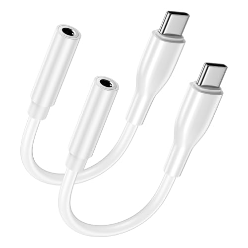 Pixel 11 10 USB Type C to 3.5mm Headphone Adapter for Google Pixel 11Pro XL - color: White