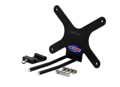 STO N SHO License Plate Bracket Made for 2018-2026 Jeep Wrangler JL and 2020-2026 Gladiator with Metal Bumper