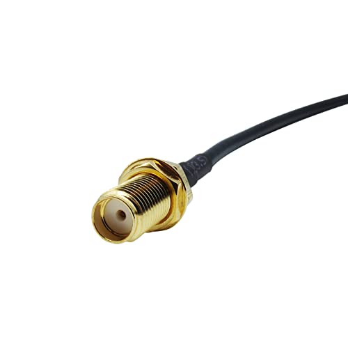 SMA Extension Cable 33ft, SMA Male to Female Low Loss RG174 Coaxial Cable Extender for SDR, Wireless Security Camera, Network System, GPS LTE 4G 5G WiFi Radio Antennas