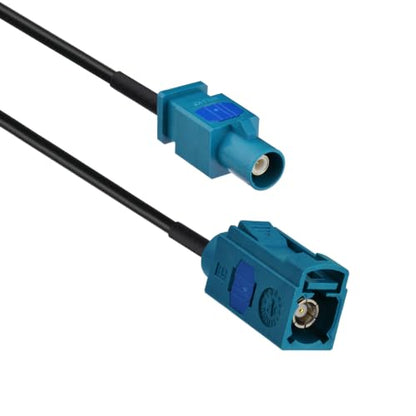 Superbat Fakra Z Cable Extension 10ft, Coaxial Male to Female GPS Antenna Cable Cord for Car Stereo Radio, Sirius XM, DAB, Backup Reverse Camera