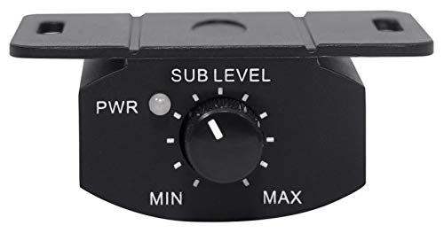 Rockville SS8P 8" Powered Under-Seat Car Subwoofer with RWK10 Amp Kit