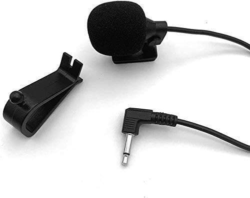 AVH-W4500NEX Microphone Mic 2.5mm Compatible for Pioneer DMH-1500NEX,MVH1400NEX,AVH-1400NEX,AVH-2400NEX,AVH-2500NEX,AVH-W4500NEX,AVH-W4400NEX,AVH-220EX,MVH-300EX in-Dash DVD/CD Car Stereo Receiver