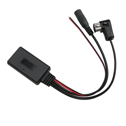 Tbest IP Bus Bluetooth Aux with Mic,IP-Bus Bluetooth,Car Music Adapter,Bluetooth 5.0 Stereo Music Player AUX Adapter Cable with Microphone Replacement for Pioneer Radio IP-Bus