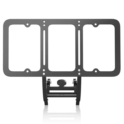 Tesla Model 3 Highland Front License Plate Holder, Height-Adjustable & No Drill License Plate Mouting Kit with Anti-Theft Features (FIt Model 3 2024-2025, No Front Bumper Camera) - size: 2024+ Model 3 Highland (No Front Camera)