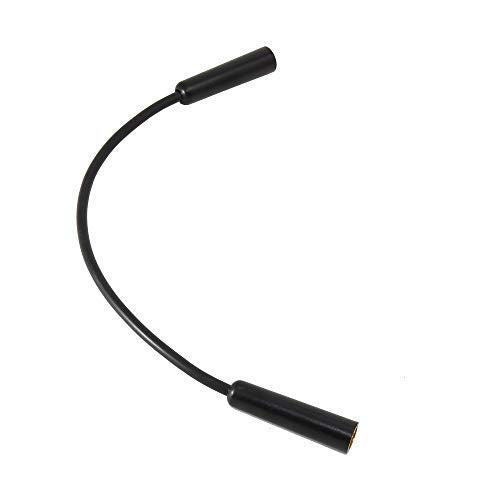 Anina Car Radio Antenna Splitter Cable 2 in 1 Out, Universal Car Stereo Car Radio Antenna Adapter Female to Female Universal Aerial Connector Radio Antenna Extension Cable