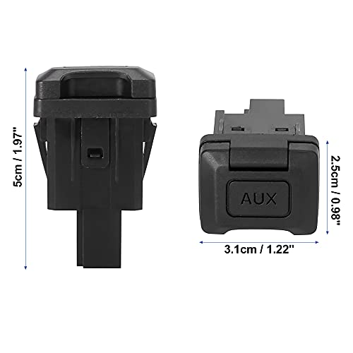 X AUTOHAUX 39112-SNA-A01 Aux Stereo Adaptor for Honda Civic 06-11
