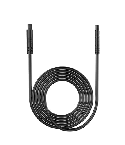 YuYue Electronic 4Pin Backup Camera Extension Cable, (18Ft 4P) Pure Copper Thicker Shield 2.5mm to 4Pin Dash Cam Rear View Camera Extension Cord, DVR Camera Extension,HD Monitor Camera Wire