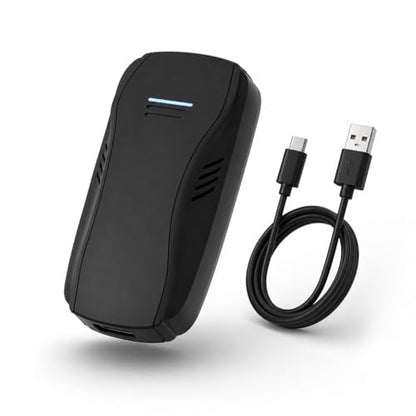 Wireless CarPlay Adapter for iPhone, Converts Wired CarPlay to Wireless, Fast Auto Reconnect, Plug & Play, Stable Low-Latency Connection, Mini Design for OEM Wired CarPlay Cars