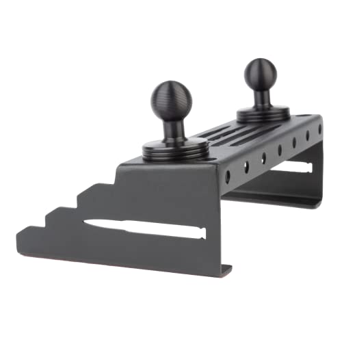 Bulletpoint Metal Dash Mount Phone Holder Compatible with 2015-2020 Ford F150 & 2017-2022 F250/F350 Super Duty - Dual 20mm Ball Dash F150 Phone Mount (Spring-Loaded) - style: Spring-Loaded