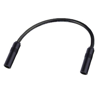 Universal DIN Female to Female car Audio Modified DVD Navigation CD Player Radio Antenna Extension Cable Conversion Cable（12 inch） - color: FM DIN female to female