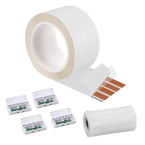 17-AWG Hidden Flat Speaker Wire Audio Cable (Wire(25 ft)+4 Connectors-C) - color: Wire(25 ft)+4 Connectors-C