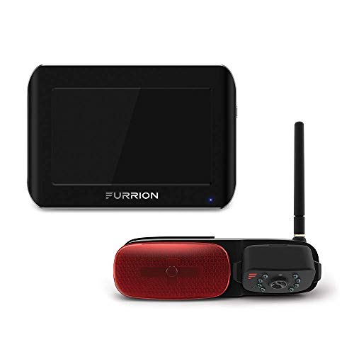 Furrion Vision S Single Camera System with 5" Display — Eliminate Blind Spots with 120° Viewing Angle, Rear Assist, Night Vision — Waterproof P65 Construction — Display up to 4 Cameras — 2021123916 - size: 5" Monitor w/ Rear Marker Light Camera