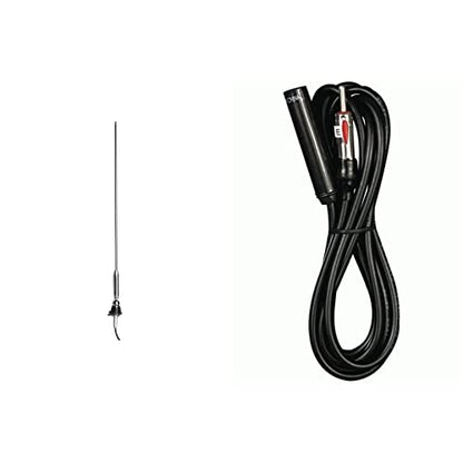 Metra 44-US13 Side/Top Mount Replacement Antenna for AM/FM Bands & 44-EC72 72-Inch Universal Antenna Extension Cable - style: Antenna + Cable