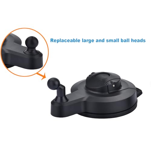 The Universal Car Dash Cam Suction Cup Holder is Compatible with Garmin Mini/Mini 2/Min 3 30 35 45 46 55 56 65W 66W 67W X110 X210 X310/Speak Plus.