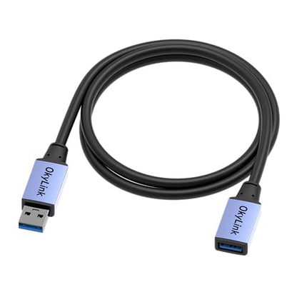 OkyLink USB 3.0/3.2 Gen 1 Extension Cable A to A, Male to Female 5Gbps 3ft - color: USB3.0(5Gbps), size: 3ft (1m)