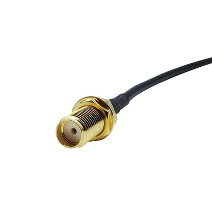 SMA Extension Cable 3ft, SMA Male to Female Low Loss RG174 Coaxial Cable Extender for SDR, Wireless Security Camera, Network System, GPS LTE 4G 5G WiFi Radio Antennas - size: 3FT