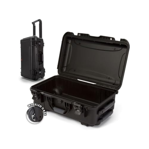 NANUK 935 Hard Case Empty - Waterproof with Wheels, 22"x14"x9" - Dustproof and Impact Resistant, Carry-On Approved for Most Airline - Black - color: Black, style: Empty