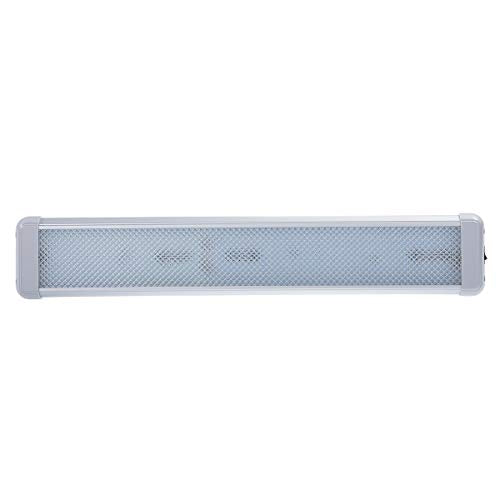 Raycharm RV Enclosed Trailer Interior LED Scene Light, 22.0" x 3.9" Aluminum Housing, 6000K Cool-White Large Spaces Illuminating, High-Output Low Ampere Draw, On/Off Rocker Switch, 12V-24V DC, 1-Pack - size: 22.0" x 3.9"