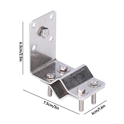 Truck Reversing Camera Bracket, Universal Stainless Steel Durable Rustproof Trucks Rear View Camera Bracket for Pickup Trucks